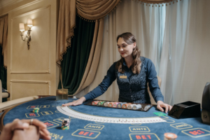 female dealer