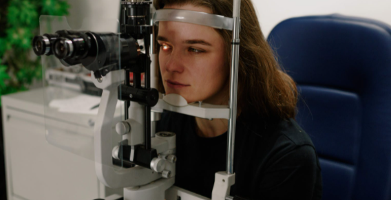 infrared eye check